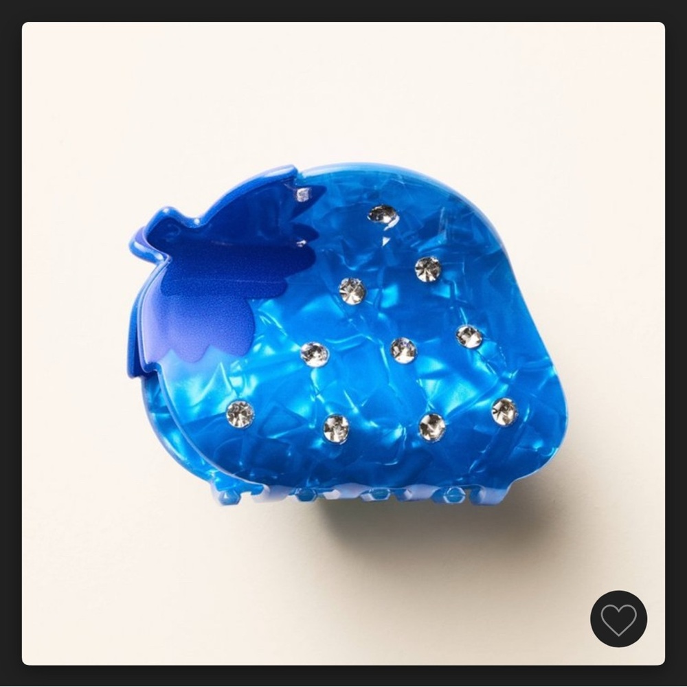 • *NWT* Kate spade x Target Blue Strawberry Hair Clip